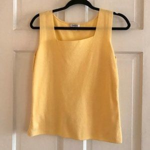 Yellow Sleeveless Sweater